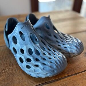 Merrell Core Hydro Moc Womens 10 Mens‎ 8.5 Blue/Gray Rubber Clog Water Shoes